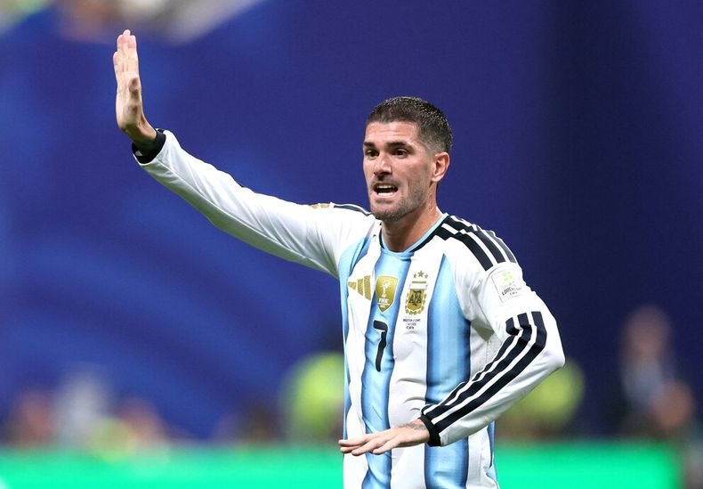 Rodrigo De Paul jug&oacute; todos los partidos del Mundial 2026.