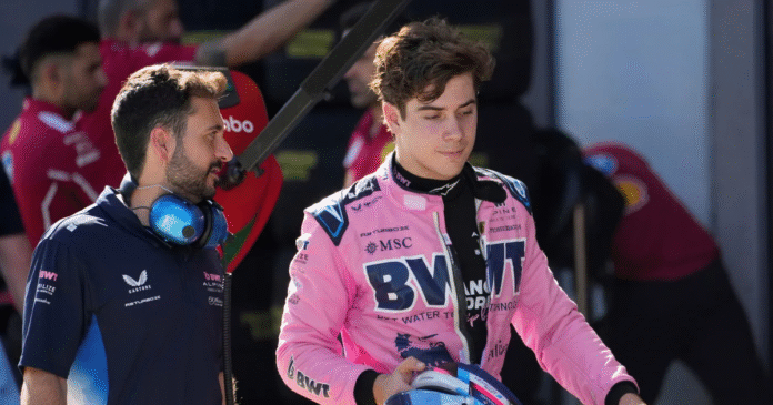 Franco Colapinto, en la previa al Gran Premio de Qatar: