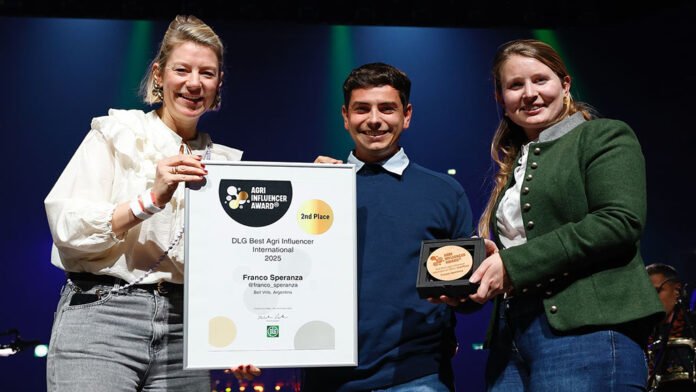 Un agroinfluencer cordobés entre los mejores del mundo