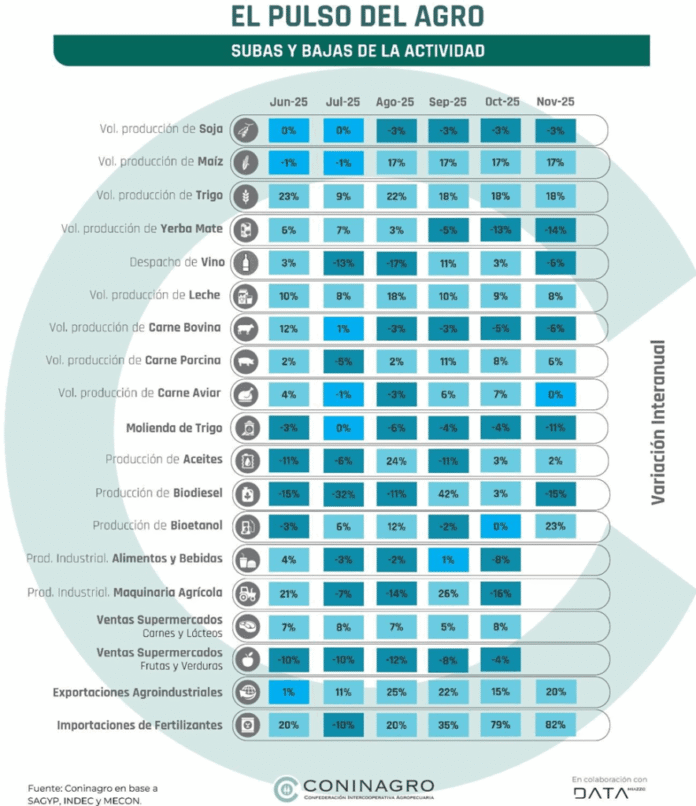 El Pulso del Agro: Subas y bajas en las distintas actividades