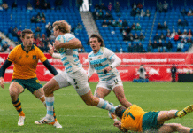 Los Pumas Seven vencieron a Australia y se quedaron con el bronce en Nueva York