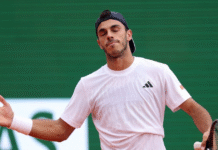 Francisco Cerúndolo cayó en Montecarlo pero dejó señales que ilusionan en la gira de polvo de ladrillo