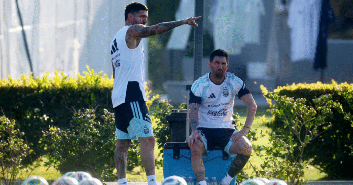 Mundial 2026: Rodrigo De Paul reveló el exigente entrenamiento secreto que hace con Messi