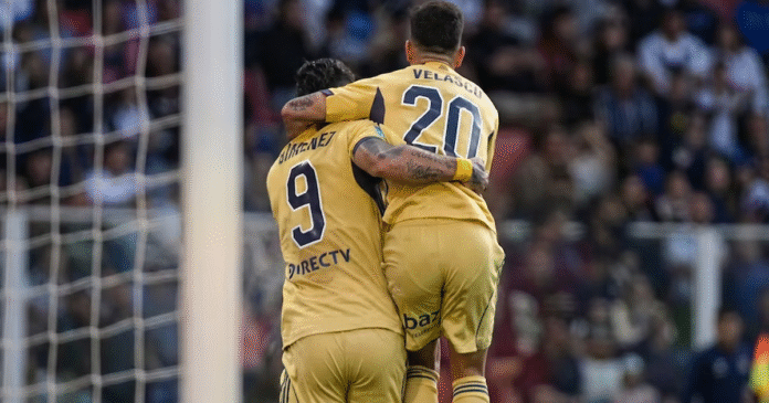 Triunfo del Club Atlético Boca Juniors en Santiago del Estero para subirse a la cima