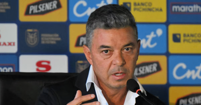 Marcelo Gallardo empezó a mandar en Ecuador y su primera lista dejó varias bombas